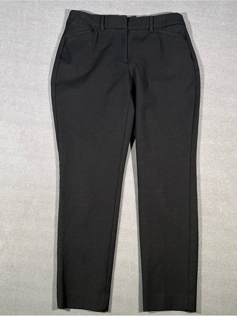 White House Black Market The Slim Ankle Black Pants Women’s Size 6L Curvy